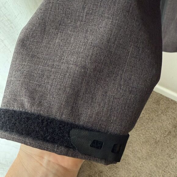 Columbia Men's Gray Lucky Find ll Softshell Water Resistant Fleece Lined Jacket - Picture 3 of 6